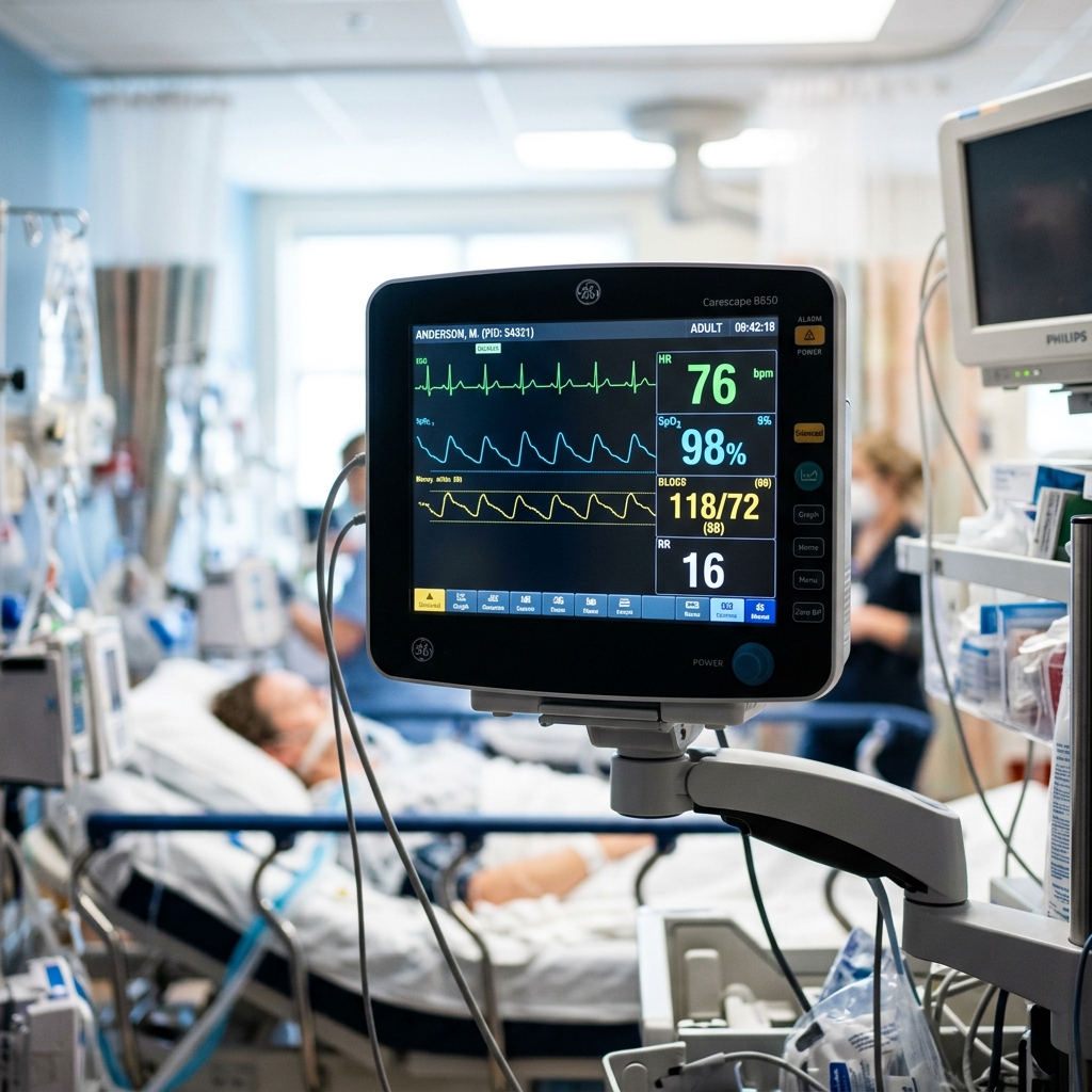 Medical equipment banner